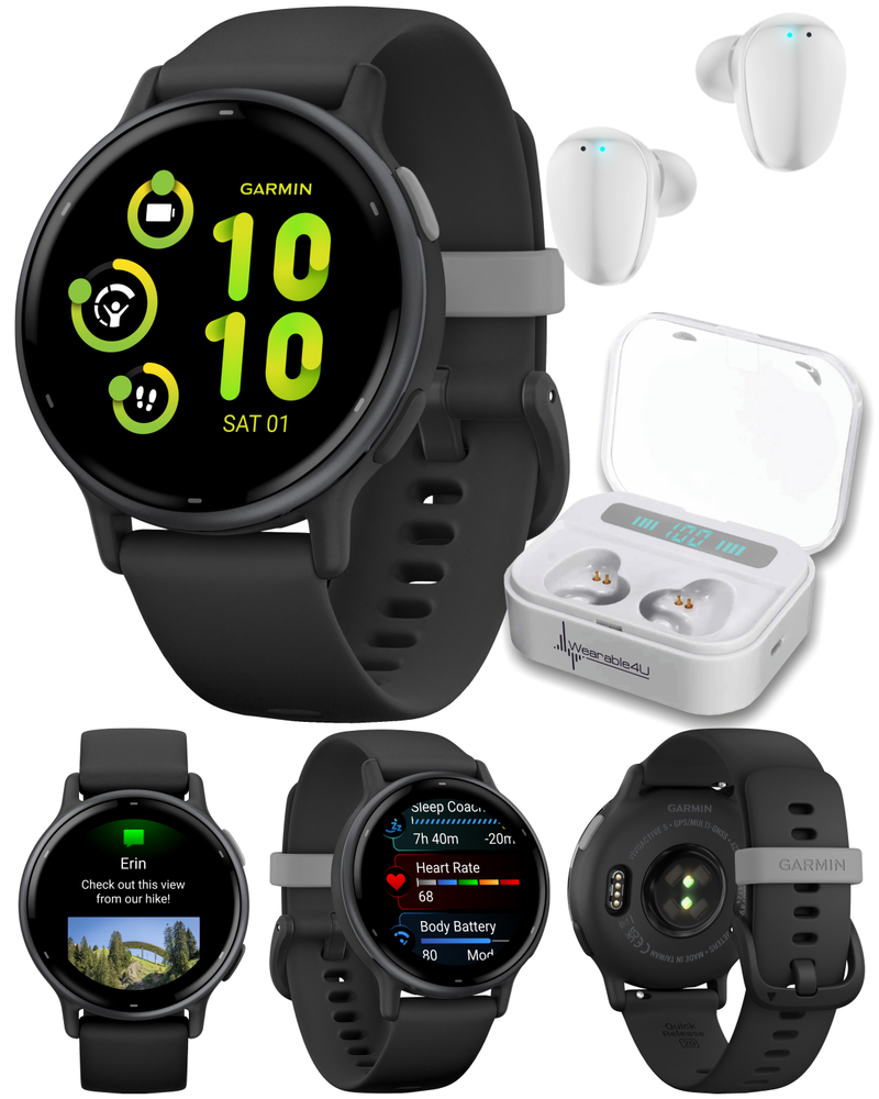 Garmin Vivoactive 5, Health and Fitness GPS Smartwatch, 1.2" AMOLED Display, Up to 11 Days of Battery
