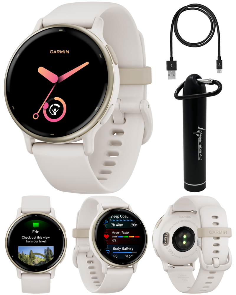 Garmin Vivoactive 5, Health and Fitness GPS Smartwatch, 1.2" AMOLED Display, Up to 11 Days of Battery