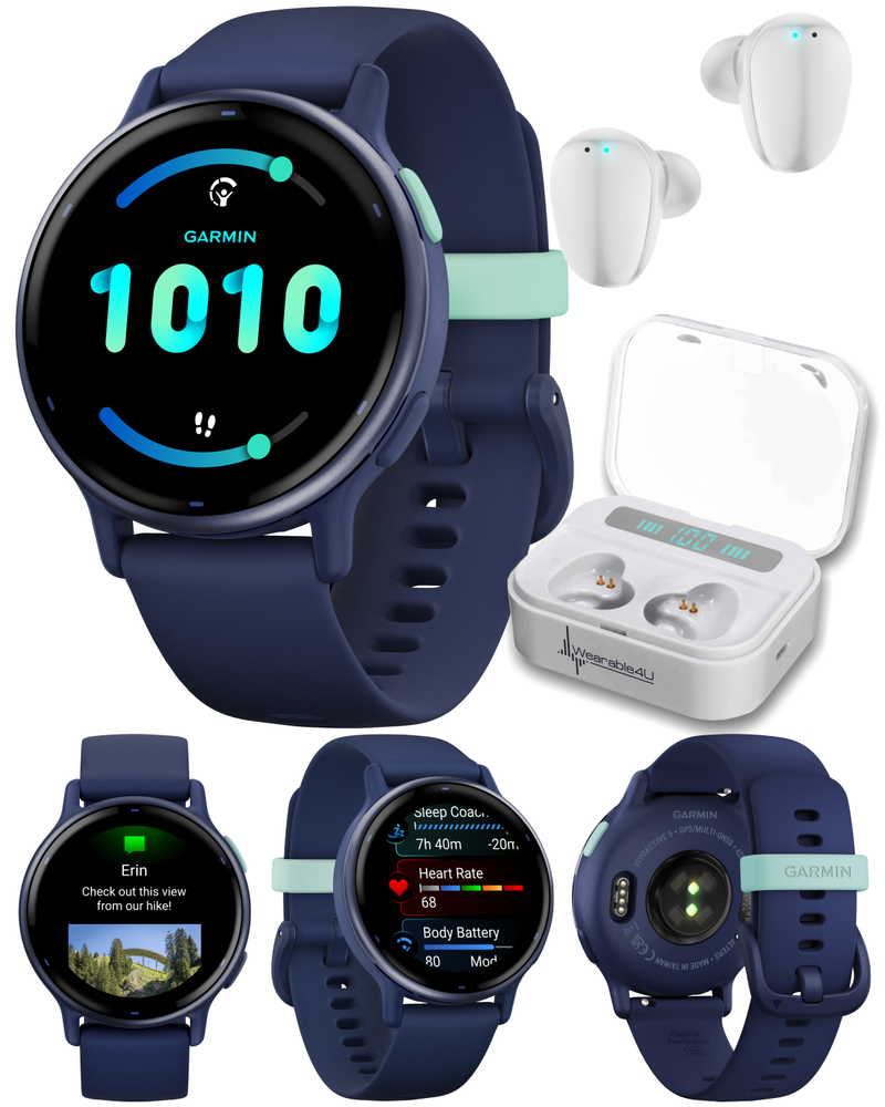 Garmin Vivoactive 5, Health and Fitness GPS Smartwatch, 1.2" AMOLED Display, Up to 11 Days of Battery