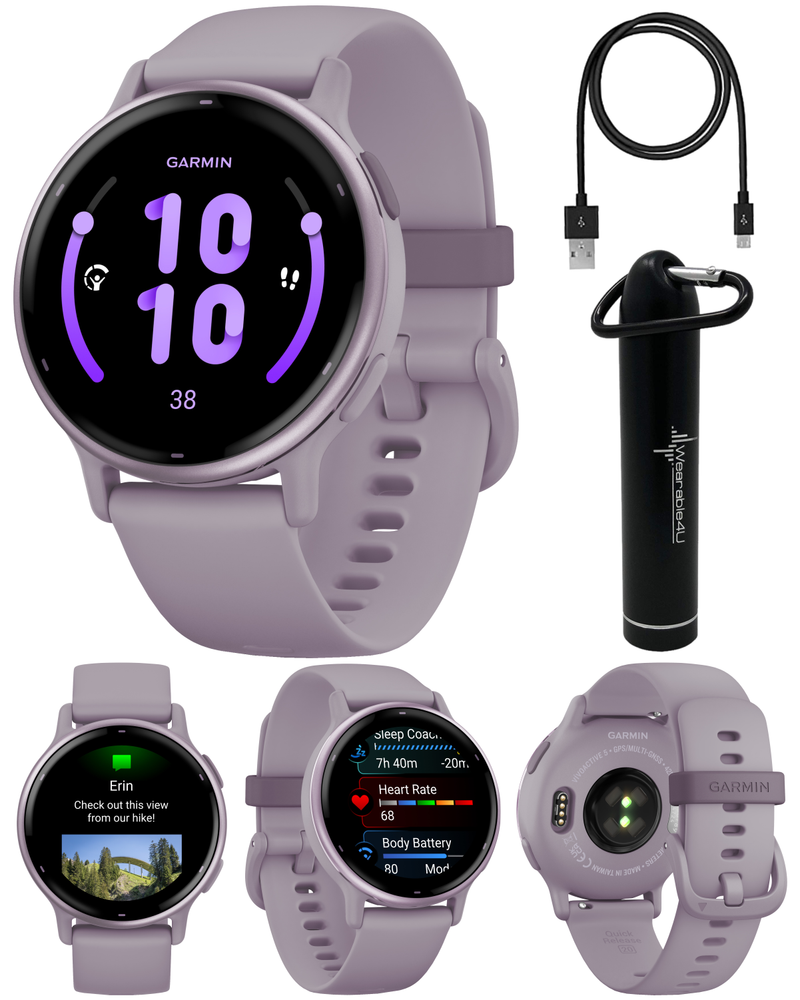 Garmin Vivoactive 5, Health and Fitness GPS Smartwatch, 1.2" AMOLED Display, Up to 11 Days of Battery