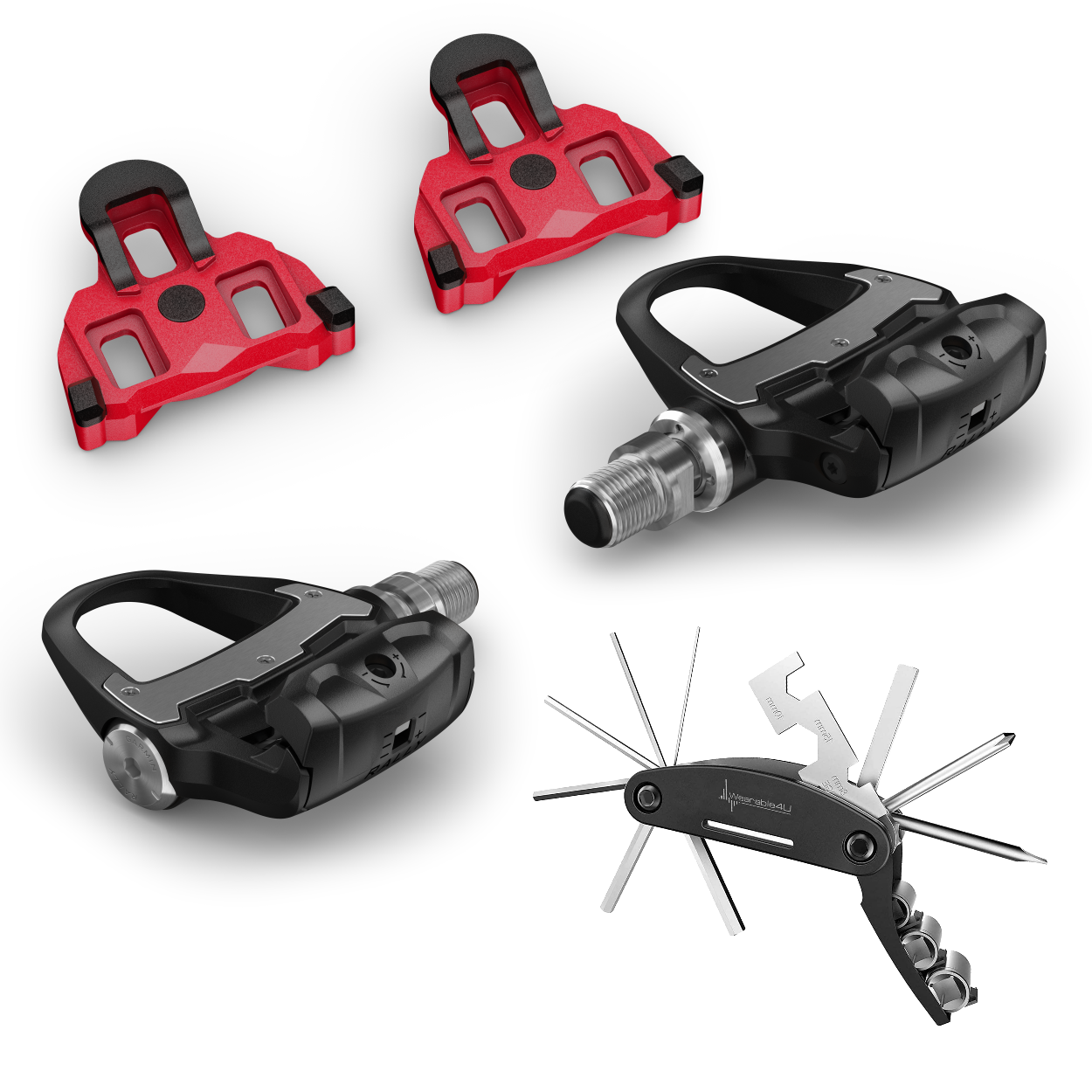 garmin rs200 pedals Garmin Rally RS100 or RS200 Power Meter with 4.5 Degree Float replacem – Sports and Gadgets