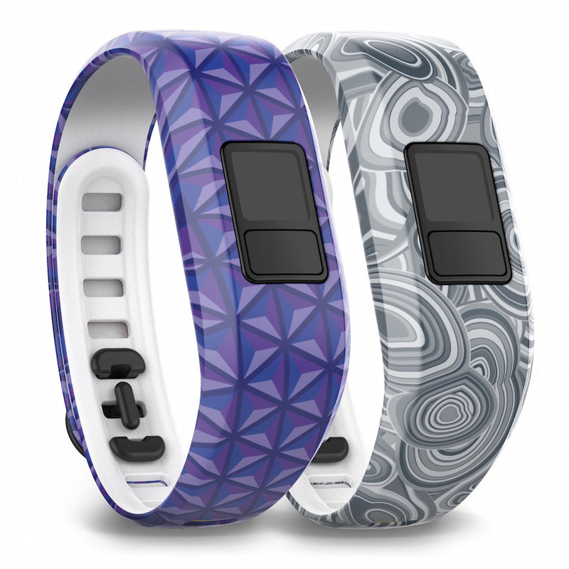Garmin Vivofit 3 Accessory Bands purple and grey color