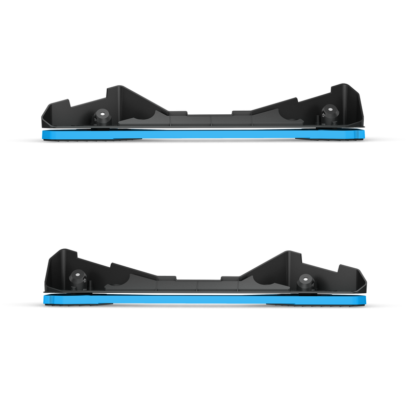 Garmin Tacx Neo 2T Smart Trainer with Garmin TacX NEO Motion Plates, Easy to Install and Wearable4U Black EarBuds Bundle