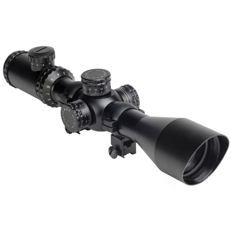 Hatsan Optima E-SFT 2.5-10X50 AirRifle Riflescope with 11mm Dovetail Mounts