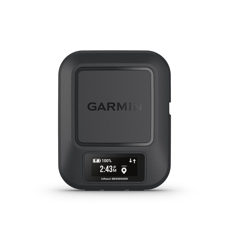 Garmin inReach Messenger Handheld Satellite Communicator, Global Two-Way Messaging with Wearable4U Power Pack Bundle