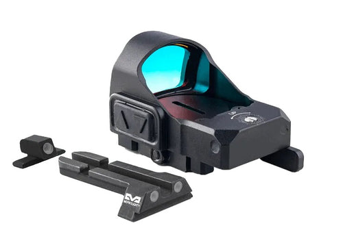 Meprolight microRDS Red Dot micro Sight with Quick Detach (QD) Adaptor and Backup Day/Night Sights (88070510) For XD/HELLCAT (NON-OSP)