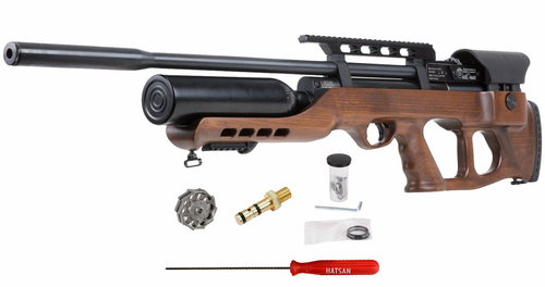 Hatsan AirMax .25 Cal Hardwood Stock QuietEnergy QE PCP AirRifle