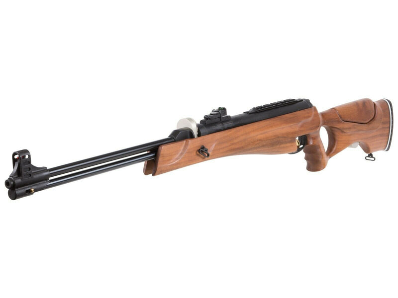 Hatsan Proxima Walnut Air Rifle with 100x Paper Targets and Lead Pellets Bundle