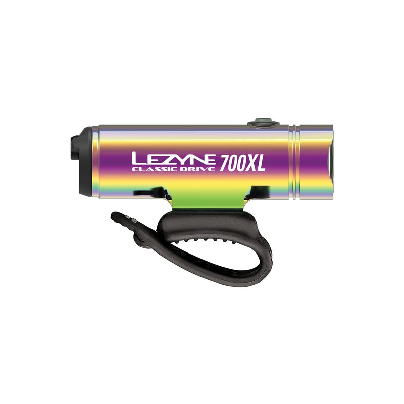 LEZYNE Classic Drive 700XL Bicycle Head, 95 Hour Runtime, 8 Output Modes, High Performance Front Light