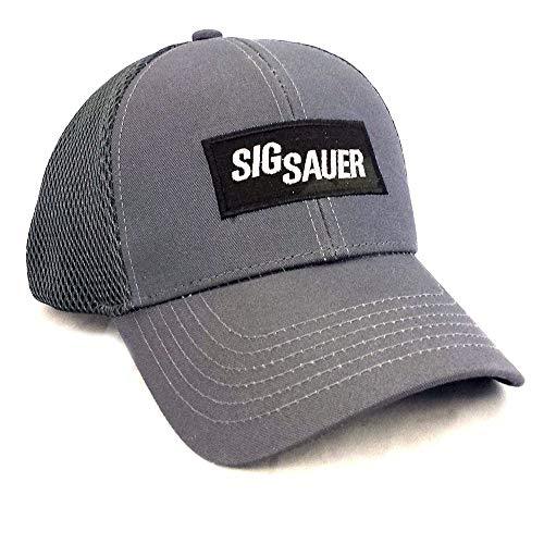 SIG SAUER Woven Patch Athletic Mesh Trucker Hat