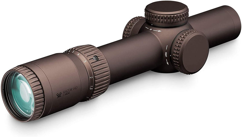 Vortex Optics Razor HD Gen III 1-10x24 FFP EBR-9 34mm Tube Riflescope with Mount and Hat Bundle Bundle