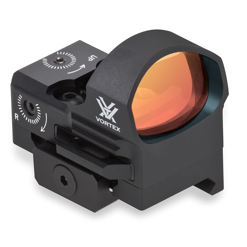 Vortex Optics Razor Red Dot Sight 6 MOA Dot with Vortex Optics Free Hat, Black Camo Bundle