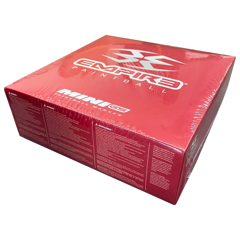 Tippmann Empire Mini GS Paintball Marker 2 Piece Barrel, Dust Silver / Dust Gold (17387) with Hawki HPA Tank 48ci and 500x Paintballs Bundle