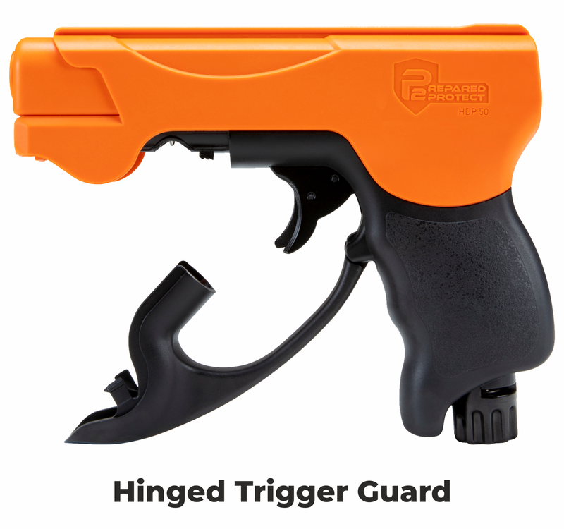 Umarex T4E by P2P HDP Compact .50 Caliber CO2 Pepper Round Pistol (2292304) with Pepper Balls and Rubber Balls and 3x CO2 Tanks or Powder Balls Bundle