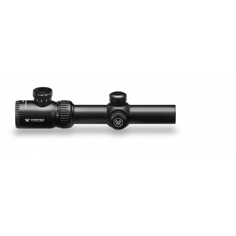 Vortex Optics Crossfire II 1-4x24 SFP Riflescope, V-Brite Illuminated Reticle (MOA), 30mm Tube with Wearable4U Bundle
