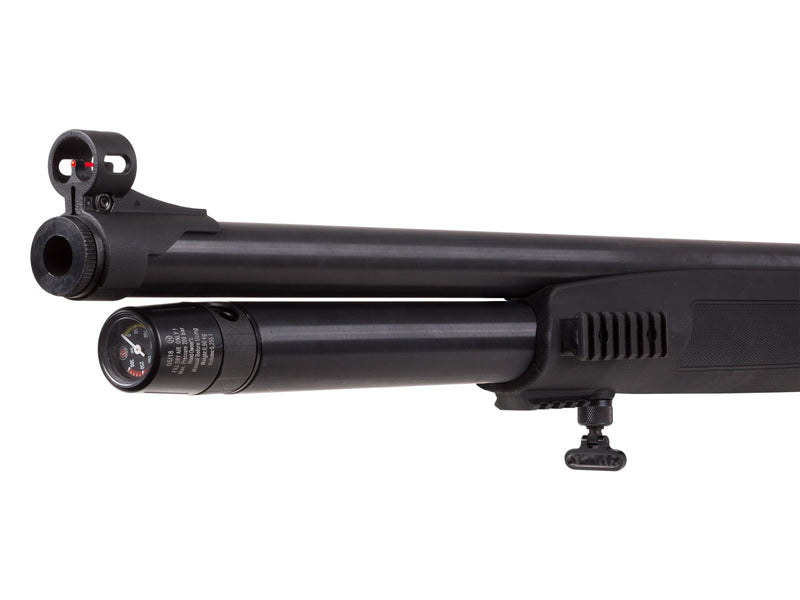Hatsan Galatian Tact Semi Auto .25 Caliber PCP Air Rifle with Wearable4U .25 cal 150ct Pellets and 100x Paper Targets Bundle