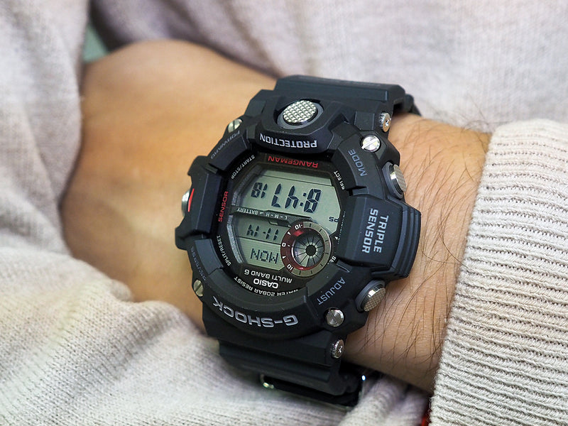 Casio G-Shock Master of G Rangeman Men's Black Watch GW9400-1B