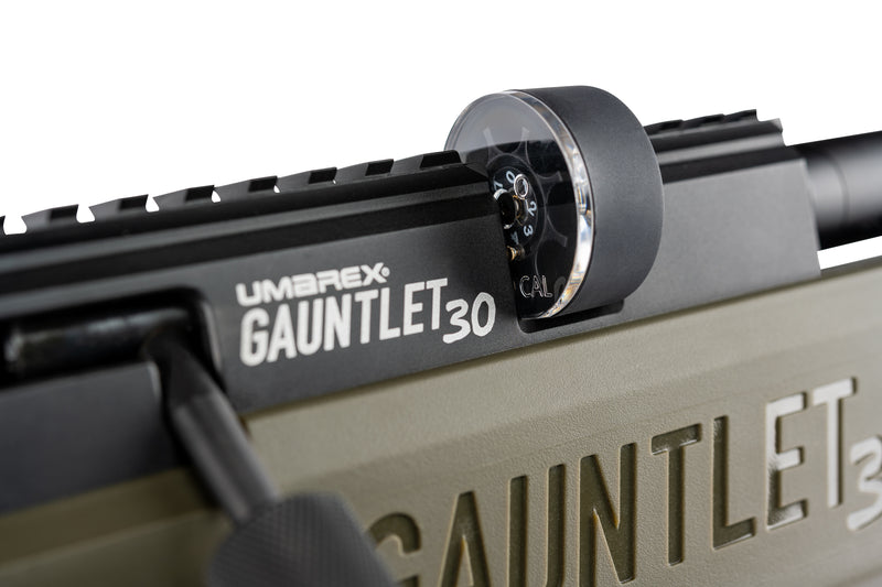 Umarex Gauntlet 2 30 - .30 cal PCP Air Rifle (2254829) with Pack of 100x .30 Pellets and Extra Mag Bundle