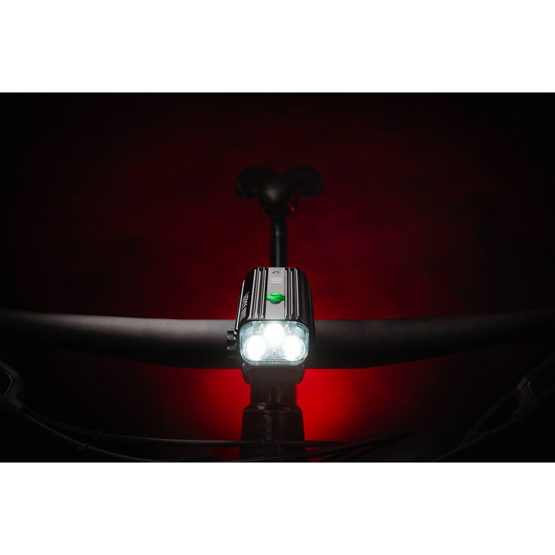 LEZYNE Super Drive 1600XXL Smart Bike Light| LED Programmable Light, 148H Runtime, USB Rechargeable, 1600 Lumens, Mountain & Road Bikes