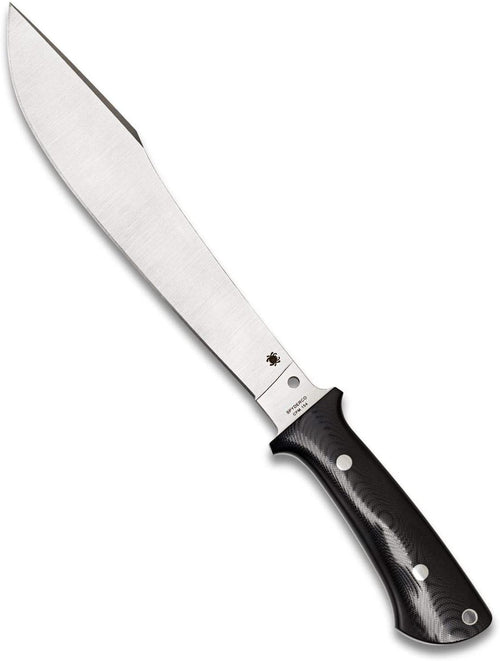 Spyderco Darn Dao Flash Batch FB41GP Satin Fixed Blade Plain Edge Knife