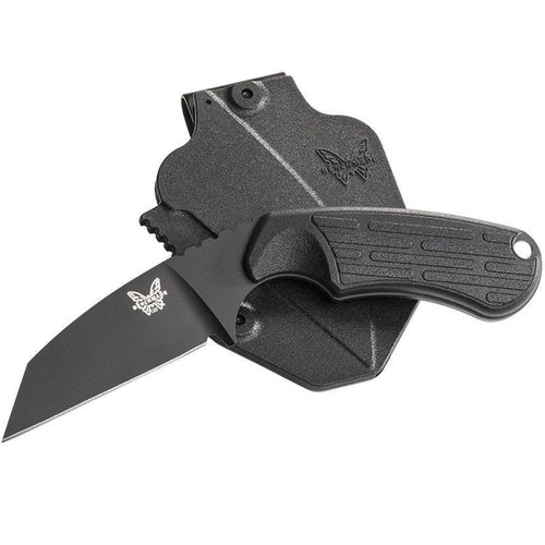 Benchmade 125BK Azeria Fixed Blade Knife Black Grivory