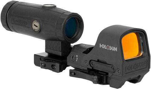 Holosun HS510C 2 MOA Dot & 65 MOA Circle Sight with 3X Magnifier HM3X Bundle