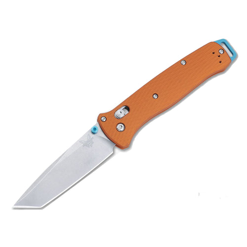 Benchmade Bailout Orange 3.38" Tanto Plain Edge 537-2301 Limited Edition Pocket Knife (537-2301)