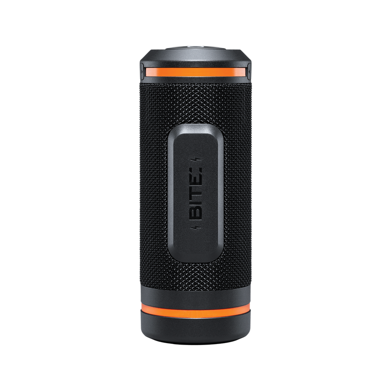 Bushnell Wingman GPS Bluetooth Speaker with Included Wearable4U Ultimate Black EarBuds with Charging Power Bank Case Bundle