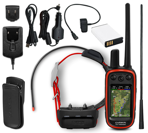 Garmin Alpha 100 Dog Tracking and Training Device with TT 15X Dog Collar