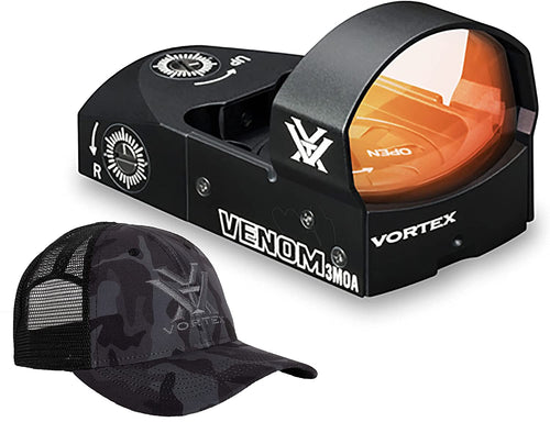 Vortex Optics VMD-3103 Venom Red Dot 3 MOA with Free Hat Bundle
