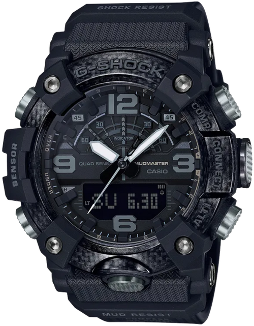 Casio GG-B100-1BCR Master of G Mudmaster Black Men's Watch