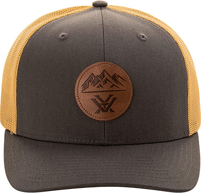 Vortex Optics Three Peaks, Pit Gold Leather Patch (121-01-PGL)