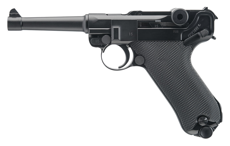 Umarex Legends P.08 All Metal CO2 .177 Caliber BB Gun Blowback Air Pistol (2251803)