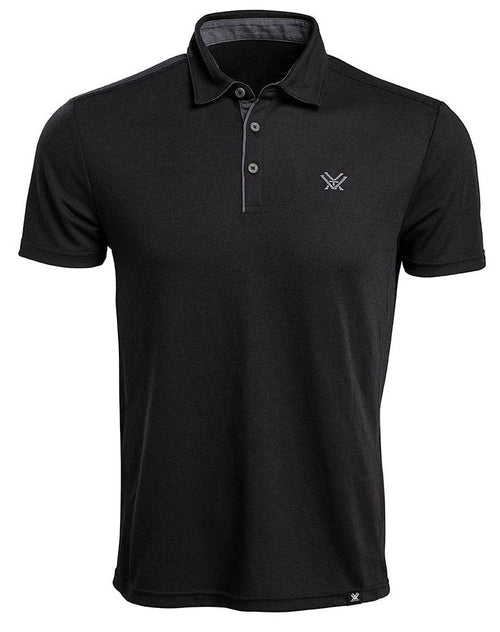 Vortex Optics Men's Punch In Polo Black Heather 2X-Large (120-02-BLH2X)