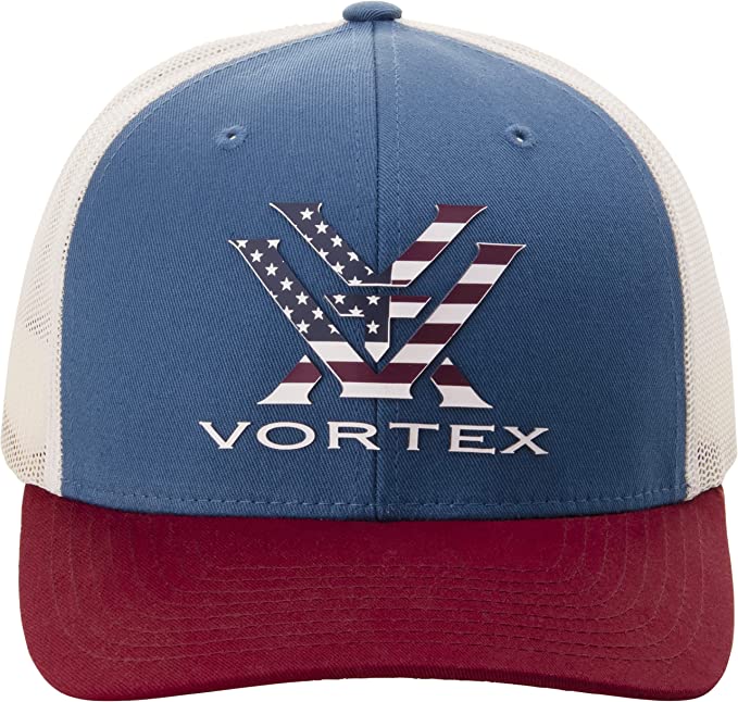 Vortex Optics Stars Over Stripes Cap, Red White Blue (122-11-RWB)