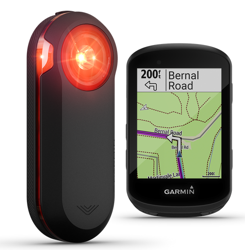 Garmin Edge 530 GPS Cycling Computer and Garmin Varia RTL515 Cycling Rearview Radar and Tail Light Bundle