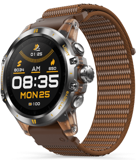 COROS VERTIX GPS Adventure Watch Desert Sol with Compass, Gyroscope and Accelerometer