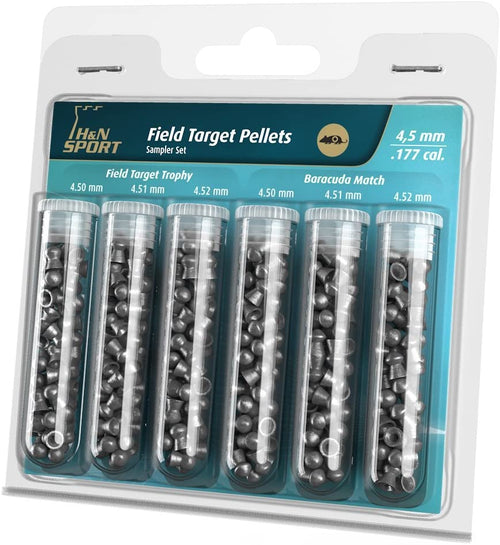 Haendler and Natermann H&N Target Sampler .177Cal Baracuda Match and Field Target Trophy Airgun Pellets