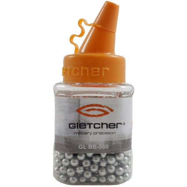 Gletcher GL BB-500 Steel BB's for Air Pistol .177 Cal 500 Count