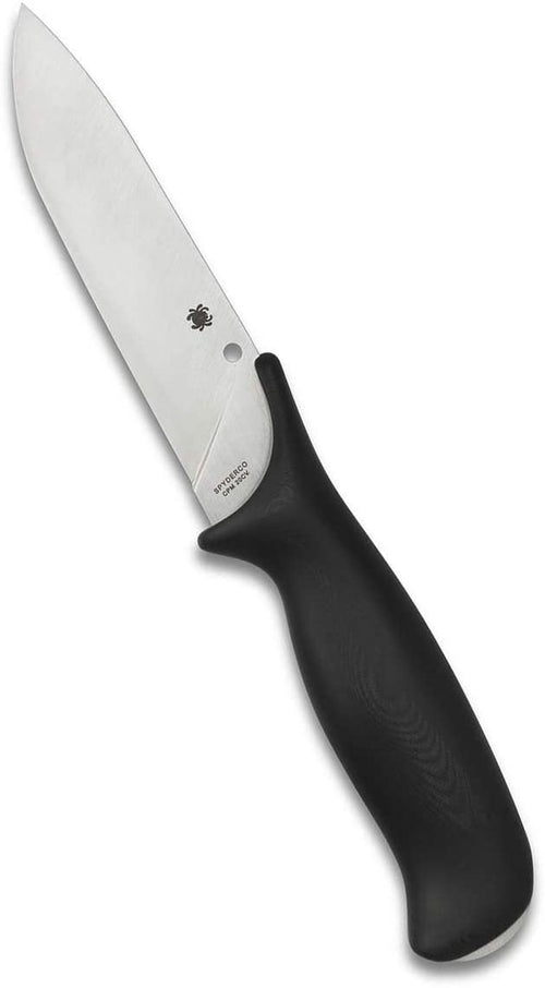 Spyderco FB42GP Zoomer Hamaguri Convex 20CV Hidden Tang Fixed Blade PlainEdge Knife