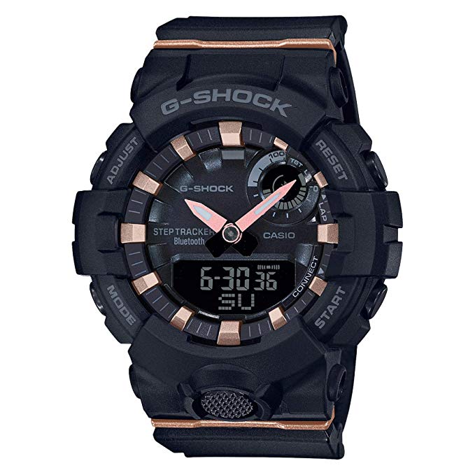 Ladies' Casio G-Shock S-Series G-Squad Connected White Resin Watch GMA-B800