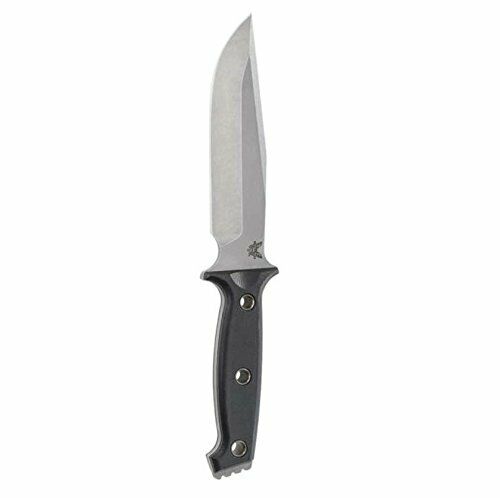 Benchmade 119 Sibert Arvensis Black G-10 Fixed Blade Knife