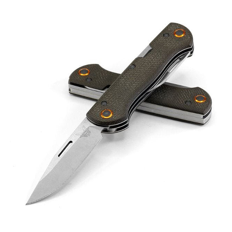 Benchmade 317-1 Weekender CPM-S30V 2.97" 1.97" Blades Micarta Folding Knife
