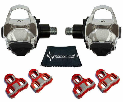 PowerTap P2 Cycling Power Meter Pedals with Extra PowerTap Cleats Cleaning Towel Bundle