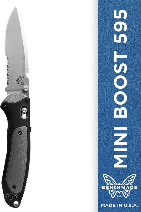Benchmade Mini Boost 595S Drop-Point Blade Knife