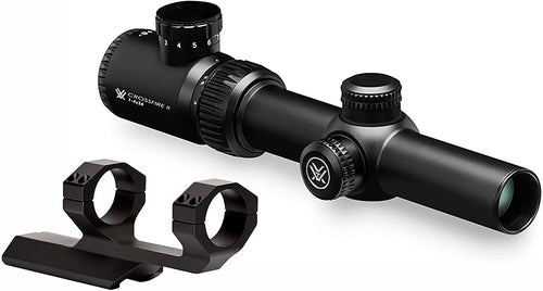 Vortex Optics Crossfire II 1-4x24 SFP Riflescope w/ 2" Offset Mount Bundle, MOA