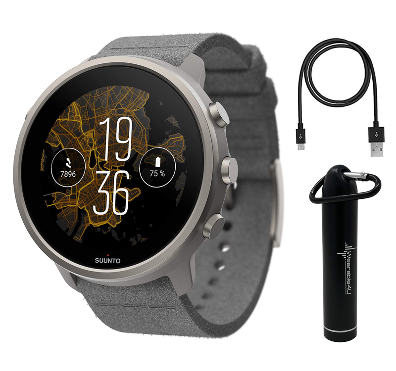 Suunto 7 GPS Sports Smart Watch with Wearable4U Bundle