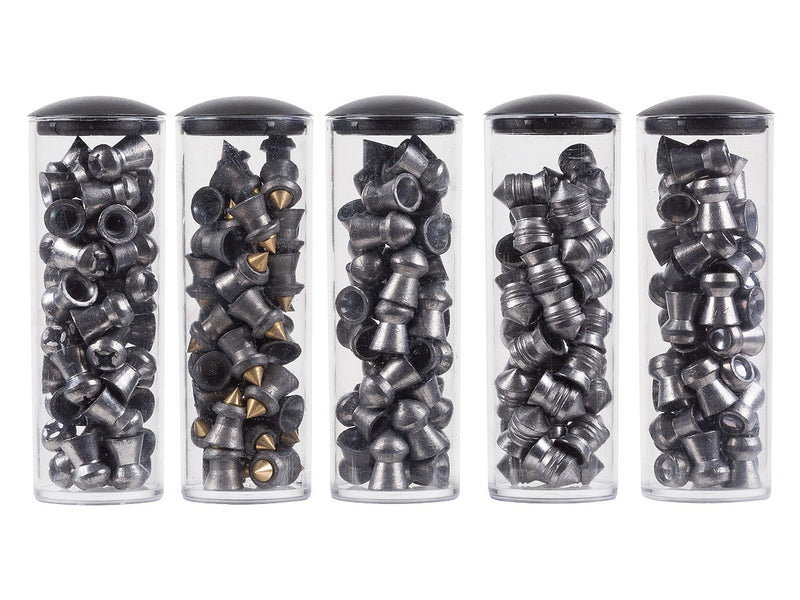 Hatsan H&N Hunting Air Guns Pellet Sampler .25 Cal, 6.35 mm, 5 Types (99996350005)