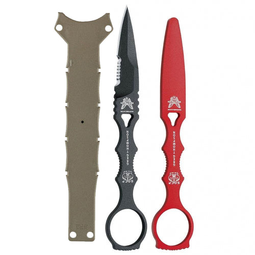 Benchmade SOCP Serrated Knife with Trainer Blade 178SBKSN-COMBO Sand Sheath 3.22"