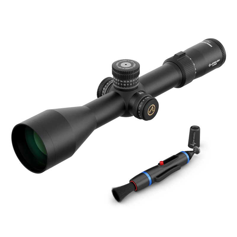 Athlon Cronus BTR GEN2 4.5-29x56 APLR5 FFP IR MOA Reticle UHD Riflescope with Wearable4U Lens Cleaning Pen Bundle
